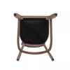 2x Breakfast High Bar Home Kitchen Pub Stools Chair Linen Seat Padded Wooden Leg