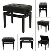 Piano stool height adjustable piano wooden stool keyboard stool cushion seat