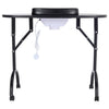 Foldable Wheeled Manicure Nail Table Beauty Salon Portable Technician Work Desk