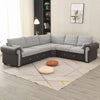 Luxury 2, 3 Seater Linen Fabric Couch Sofa Corner Chaise Living Room Furniture