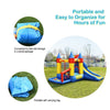 Inflatable Bounce House Kids Bouncy Castle Jumping Climbing Slide w/Air Blower