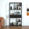 Industrial Bookcase Tall Bookshelf Cabinet Display Storage Rack W/ Drawer
