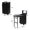 Large Makeup Trolley Case on Wheels Mobile Beauty Station Vanity Hairdressing UK