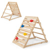 Double Sided Triangle Climber Wooden Climbing Toy Montessori Climbing Triangle