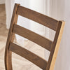 Lynton 2x Dark Walnut Effect Solid Wood Dining Chairs