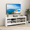 Corner TV Stand 3-Tier Entertainment Center Console Table w/Shelves