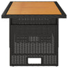 Tidyard Garden Table Coffee Table Weather Resistant, Patio Table with Lift M8I4