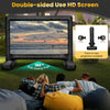 16FT Inflatable Projector Screen 16:9HD Outdoor Mega Movie Screen w/Air Blower