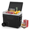 Portable Compressor Fridge Wheeled Camping Camper Van Freezer Picnic Food Warmer