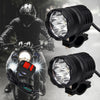 Universal Front Spot Light Motorcycle Auxiliary Motorbike Fog Lamp Headlight 72W
