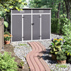 Garden Shed Storage XL Yard Store Door Plastic Roof Building Tool Box Container