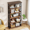 71'' Tall Bookshelf, 6-Tier Floor Standing Bookcase with Open Storage Shelves