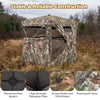 Pop up Camouflage Hunting Tent 360° Stakeout Hunting Blind for 2-3 People