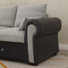 Luxury 2, 3 Seater Linen Fabric Couch Sofa Corner Chaise Living Room Furniture