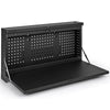 Wall-mounted Folding Workbench 2-in-1 Pegboard Tool Organizer Hanging Table