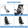 High Back Mesh Office Chair Ergonomic Desk Chair W/Headrest Adjustable Armrests