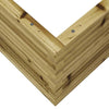 Garden Planter 110x110x46 Impregnated Wood Pine F9P5