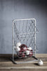 Industrial Kitchen 2 Tier Distressed Paintwork Style Wire Storage Baskets Grey