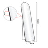 Arched/ Rectangle Framed Mirror Wall Mounted Standing Makeup Full-length Mirror