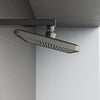 Square Thermostatic Shower Mixer Gunmetal Grey Electronic Disaplay Piano Keys