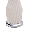 104cm Corner Floor Lamp-Standing Lamp Chrome Base for LivingRoom Bedroom Office