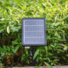 Solar Powered Garden Water Feature with LED Lights 4 Tier Cascade Water Fountain