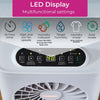 Neo 12L Dehumidifier LED Display Humidity Indicator Sleep Mode 24H Timer 3L Tank