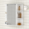 Wall-mounted Bathroom Cabinet Storage Cupboard Vanity Unit Wall Cabinet White