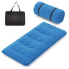 Costway Japanese Floor Mattress Futon Mattress 190 x 120 x 10 cm-Navy