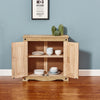 New Sideboard 2 Door Storage Cupboard Solid Mexican Waxed Pine Buffet Cabinet