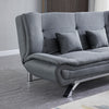 Linen 3 Seater Sofa Bed Couch 2 IN 1 Convertible Sofas Recliner Sleeper Bed New