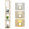 LED Floor Lamp Light Standing Reading Storage Shelf for Bedroom Living Room