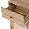 Wooden Bathroom Cupboard Storage Organizer Sofa Side Table Cabinet with Drawer