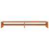 Stand Wax Brown 100x24x13 Solid Wood Pine E3J9