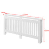 172cm Large White Radiator Cover Modern Traditional Wood Grill Cabinet Furniture
