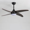 3/4/5 Blades Ceiling Fan & LED Lights Reversible Motor 52" Cooling Fan Lighting