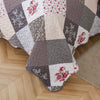 Boho Bedspread Quilte Set Throw Rugs Patchwork Bedding Double Size Pillowcases