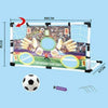 Football Target Soccer Shooting Practice Goal Net 88cm Portable Kids Children UK