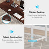 Tribesigns Double Desk, 200 cm Extra Long Computer Desk, Office Table