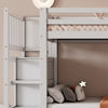 Triple Sleeper Kids Bunk Bed 3FT Wooden Frame w/ Trundle Bed & Chest of Drawers
