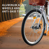 24/26inch Wheels Adult City Bike Vintage Women Bicycle 7 Speed lady Cycle Basket