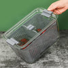 Fridge Organizer Veg Fruit Boxes Drain Basket Kitchen Storage Containers Pantry