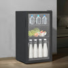 Small Beverage Fridge Clear Glass Door Mini Wine Refrigerator Energy-Efficiency