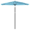 Garden Parasol with Steel , Beach Parasol, Crank Mechanism for Garden, P9H3