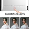 3 Way Mirror & LED Tri-fold Hair Cutting Shaver Mirror Back View Mirror Styling