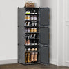 Cube DIY Shoe Rack Organizer Stackable Shoes Storage Cabinet Footwear Shelf Unit