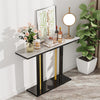 Real Marble Console Table Hallway Table Accent Coffee Table Sofa Table Furniture