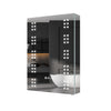 LED Bathroom Mirror Cabinet With Shaver Socket /Demister/Clock/Storage Cupboard