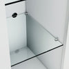 High Gloss White RGB LED Sideboard Cabinet Storage Doors Living Room Cupboard