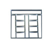 10 X 8 Garden Shed Outdoor Storage Bike Shed Tool Organizer with Sliding Door